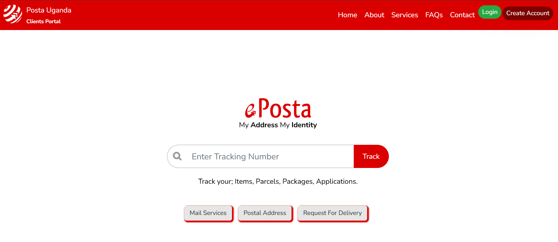 Posta Uganda Tracking Image